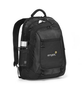 [5035] Alloy Laptop Backpack - Black