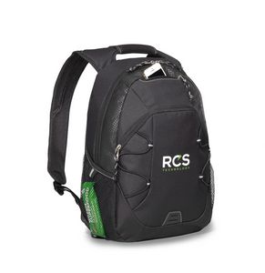 [5195] Matrix Laptop Backpack - Black