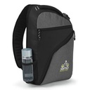 McKinley Laptop Sling Bag - Black-Heather Grey