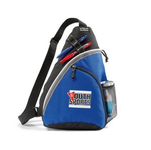 [5221] Wave Sling Bag - Royal Blue