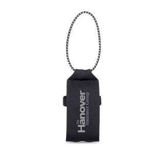 [100747-001] Portable Neoprene Hand Sanitizer Holder - Black