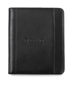 Travis & Wells® Leather Writing Pad - Black