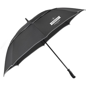 [5050-09] 62" rPET Golf Umbrella w/ Reflective Trim