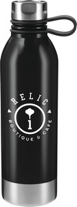 Perth Single-Walled Stainless Steel 25oz Sports Water Bottle