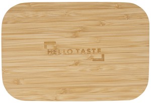 Bamboo Fiber Lunch Box with Cutting Board Lid