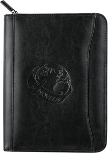[1000-06] Renaissance Jr. Zippered Padfolio with FSC® Mix Paper