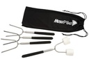 Extendable 34'' Roasting Sticks with Carrying Case
