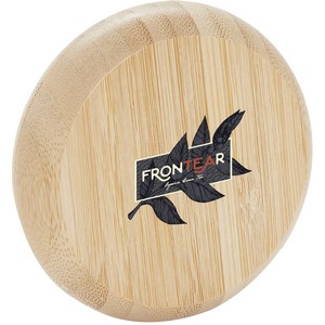 [SM-1709] FSC® 100% Bamboo Compact Mirror/Brush