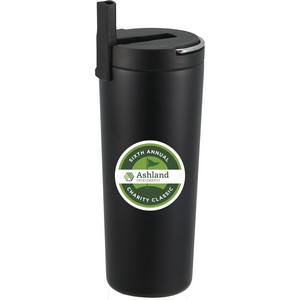 [1600-37] Thor Copper Insulated Tumbler 24oz Flip Straw Lid