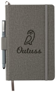 [2800-43] 5.5'' x 8.5'' FSC® Mix Heathered Hard Bound Journal