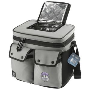 [3860-78] Arctic Zone® Repreve® 24 Can Double Pocket Cooler