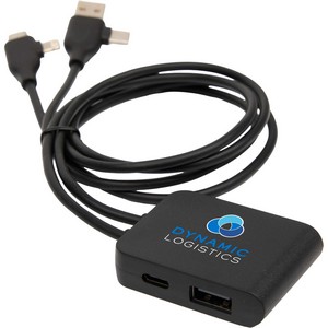 [7143-84] 5-IN-1 Charging Cable with USB-A/C Hub