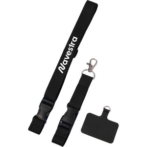 [SM-2468] Adjustable Recycled Phone Lanyard