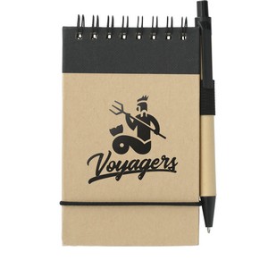[SM-3429] 5'' x 4'' FSC® Mix Recycled Jotter with Pen