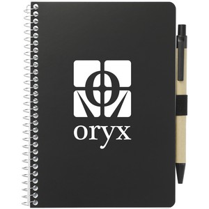 [SM-4347] 5'' x 7'' FSC® Mix Spiral Notebook with Pen