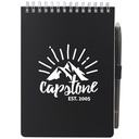5'' x 7'' Mineral Stone Field Reporter Notebook with Pen