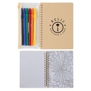 5" x 7" FSC® Mix Doodle Notebook with Markers?