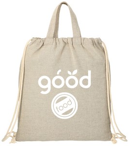 Recycled 5oz Cotton Drawstring Bag
