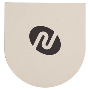 [SM-9032] Recycled Milk Carton Round Sticky Notes Pad