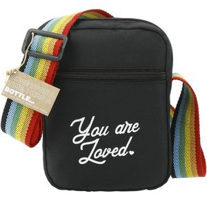 [2301-60] Rainbow rPET Crossbody Tote