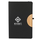 5.5'' x 8.5'' Kaya Recycled PU and Bamboo Journal