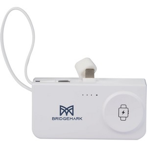 Hue Plus 5000 mAh Power Bank with Watch Charger