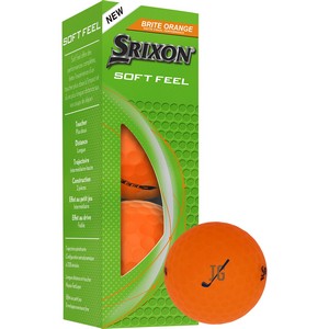 [9902-28] Srixon Soft Feel BRITE Golf Balls - 3 Pack