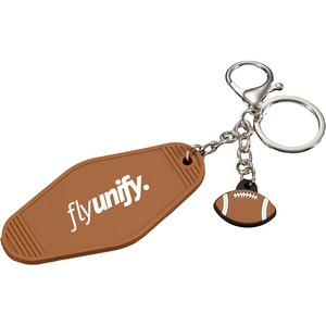 [SM-2287] Football Motel Keychain