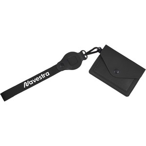 [SM-2471] Recycled Wrist Lanyard with Card Holder