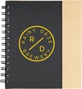 6.5'' x 7'' FSC® Mix Lock-it Spiral Notebook