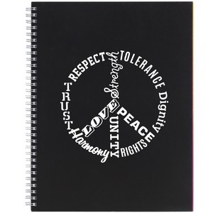 8.5'' x 11'' FSC® Mix Remark 5-subject Notebook