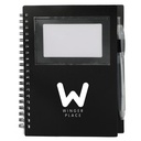 5'' x 7'' FSC® Recycled Star Spiral Notebook with Pen