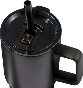 Summit 18oz Recycled Vacuum Insulated Mug w/ Straw