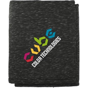 [SM-8730] Heathered Sherpa Blanket