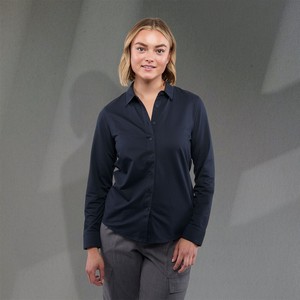 [97746] Women's TATRA Eco Knit Long Sleeve Button Up Shirt