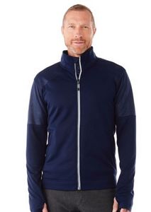 Men's SENGER Knit Full Zip Performance Jacket with Thumb Holes