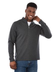 [18612] Men's STRATTON Knit Quarter Zip