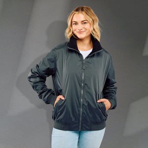 Gender Neutral BELFORD Eco Fleece Lined Full Zip Bomber Jacket