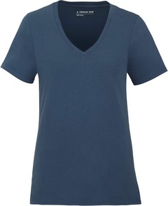 [TM97925] Women's American Giant Classic Cotton V-Neck Tee