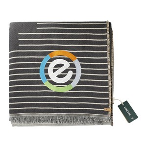 [1010-06] tentree Organic Cotton Peaks Woven Blanket