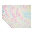 Tie Dye Flannel Fleece Blanket