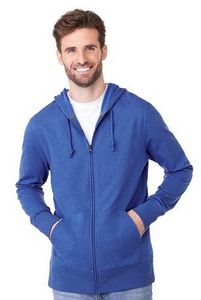 [18223] Men's ARGUS Eco Fleece Full Zip Lightweight Hoodie