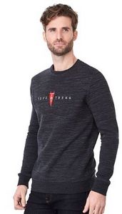 [18409] Men's tentree Space Dye Classic Fleece Crewneck Sweatshirt