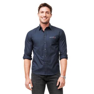 [35681] Men's UNTUCKit Castello Wrinkle-Free Long Sleeve Slim-Fit Button Up Shirt