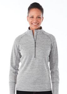Women's CRANE Performance Knit Half Zip with Thumb Holes