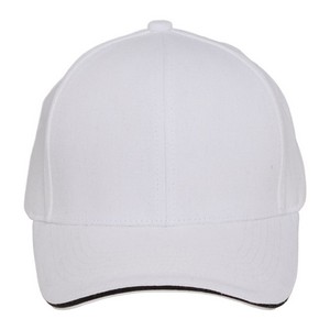 [TM32038] Recycled Cotton Twill 6 Panel Split Peak Ballcap