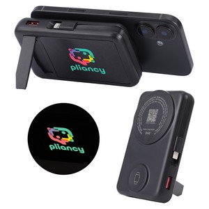 [EPB-IM25] Imperial 10000mAh Light-Up Power Bank with Magnetic Wireless Charger, Watch