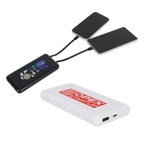 [EPB-SQ26] Squire 10000mAh UL Listed Power Bank with Built-In Charging Cables