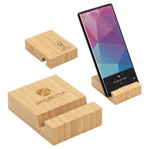 [WTE-FB23] Bamboo Bloc Phone Stand