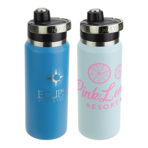 [DNB-TL21] NAYAD® Traveler 26 oz Stainless Double-wall Bottle with Twist-Top Spout